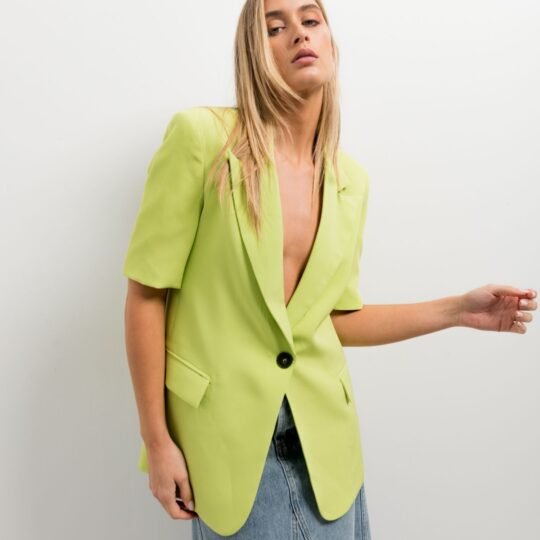 Blazer Manga Corta